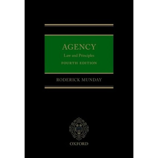 Agency: Law and Principles 4th ed